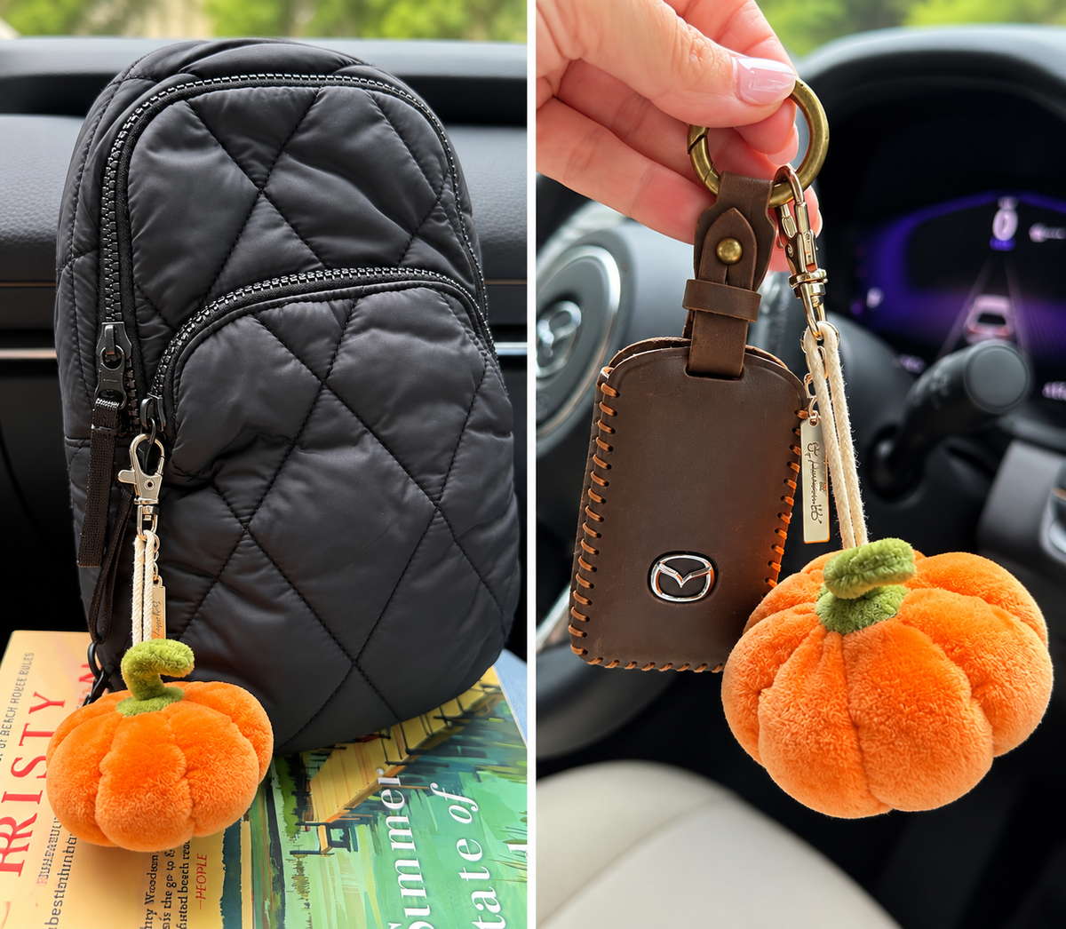 Pumpkin Key Ring