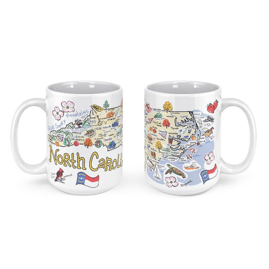 Fishkiss North Carolina Mug