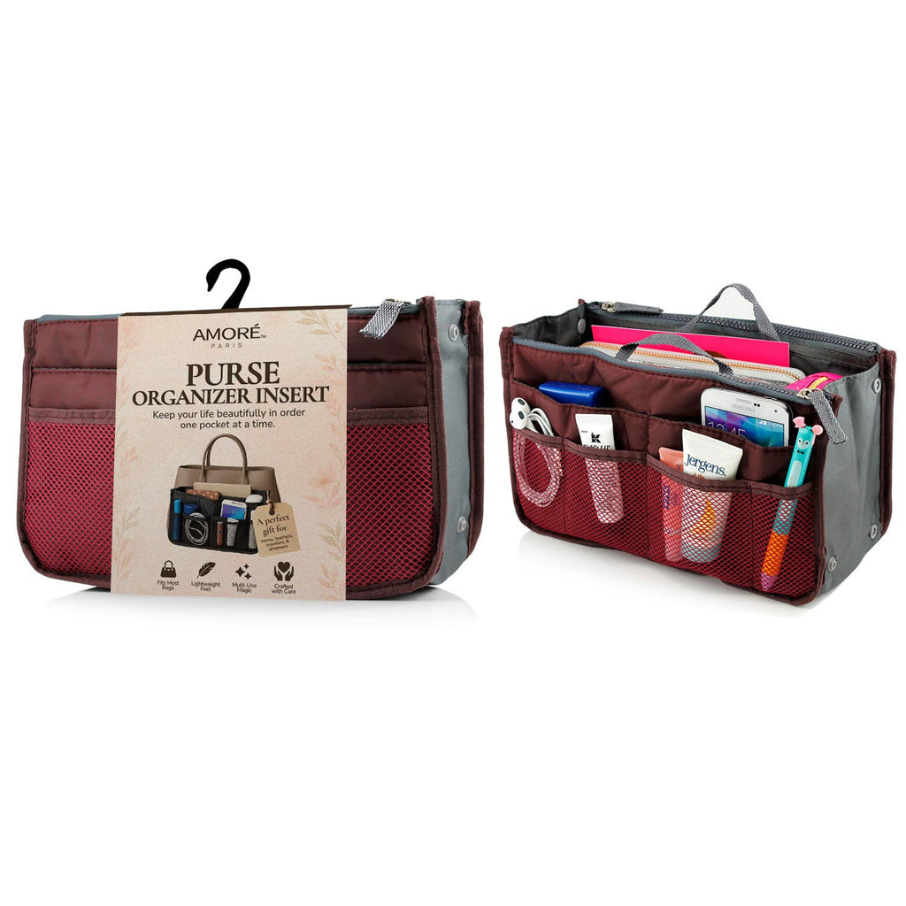 Travel Tote Handbag/Purse Insert Cosmetic Organizer