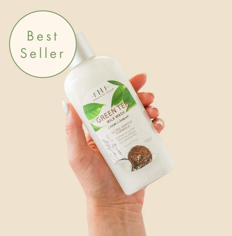 Green Tea Milk Wash Cream Cleanser