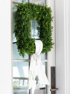 Faux Boxwood Wreath 18"