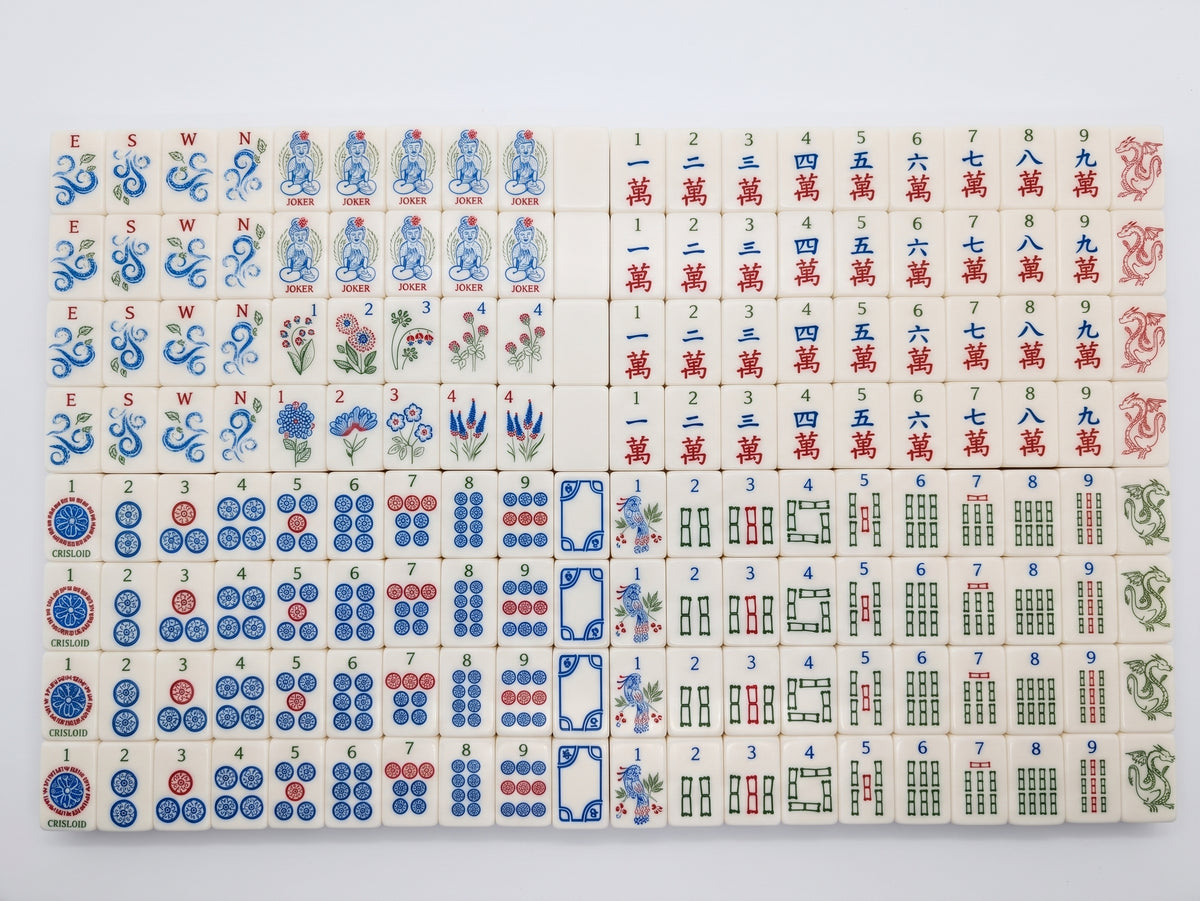 Florence Mahjong White Tile Set