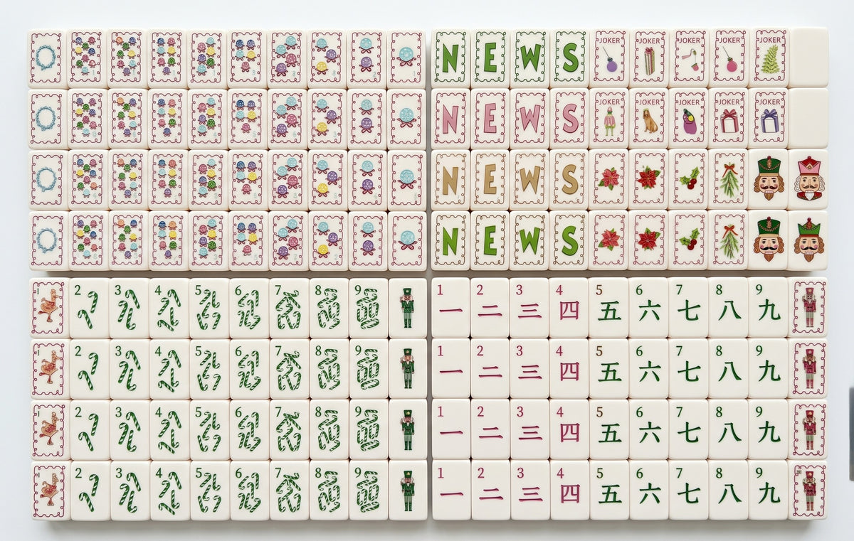 Merry-ish Mahjong Tile Set