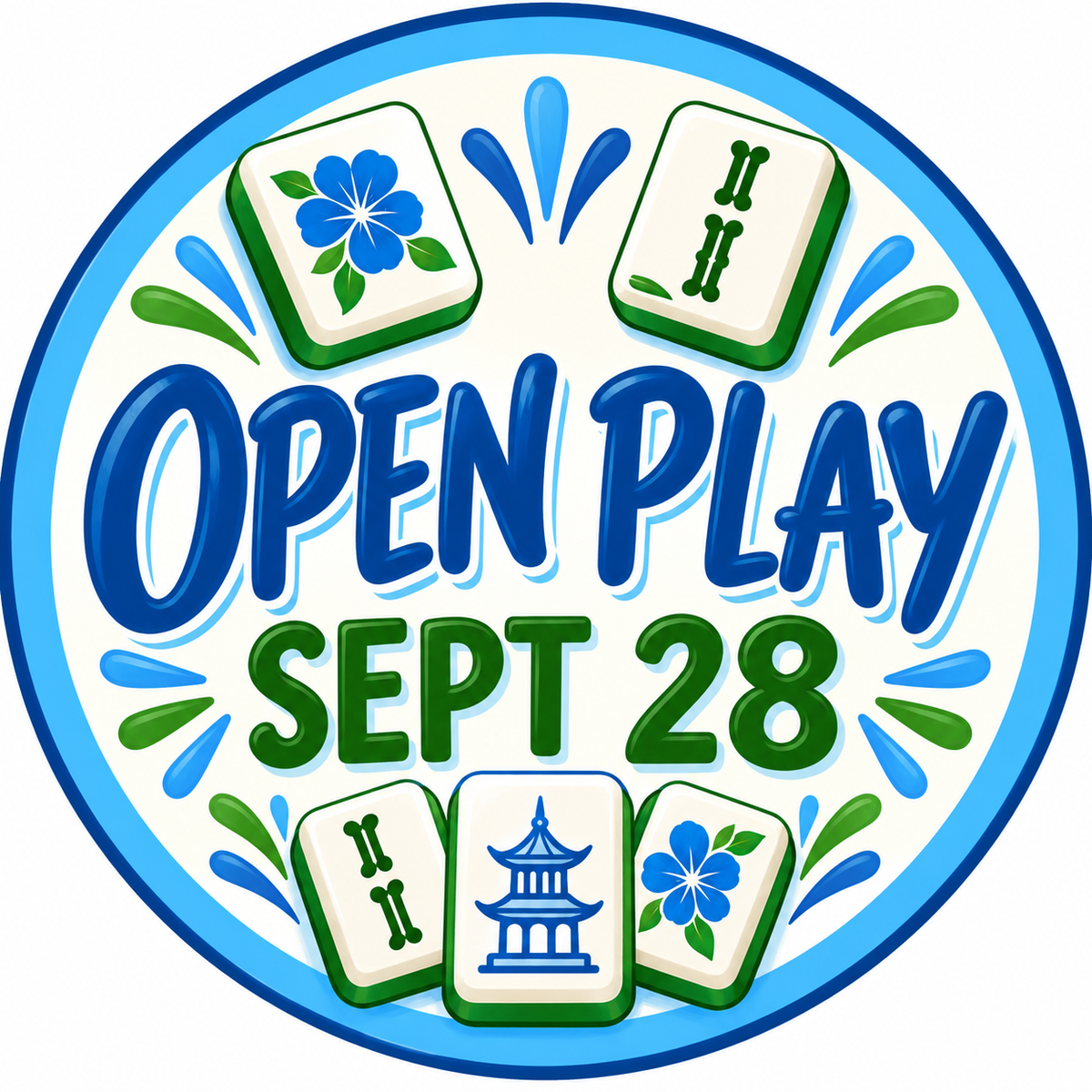 Mahjong Monday's 5-7pm