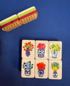 Blue Willow Mahjongg Tiles