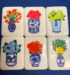Blue Willow Mahjongg Tiles