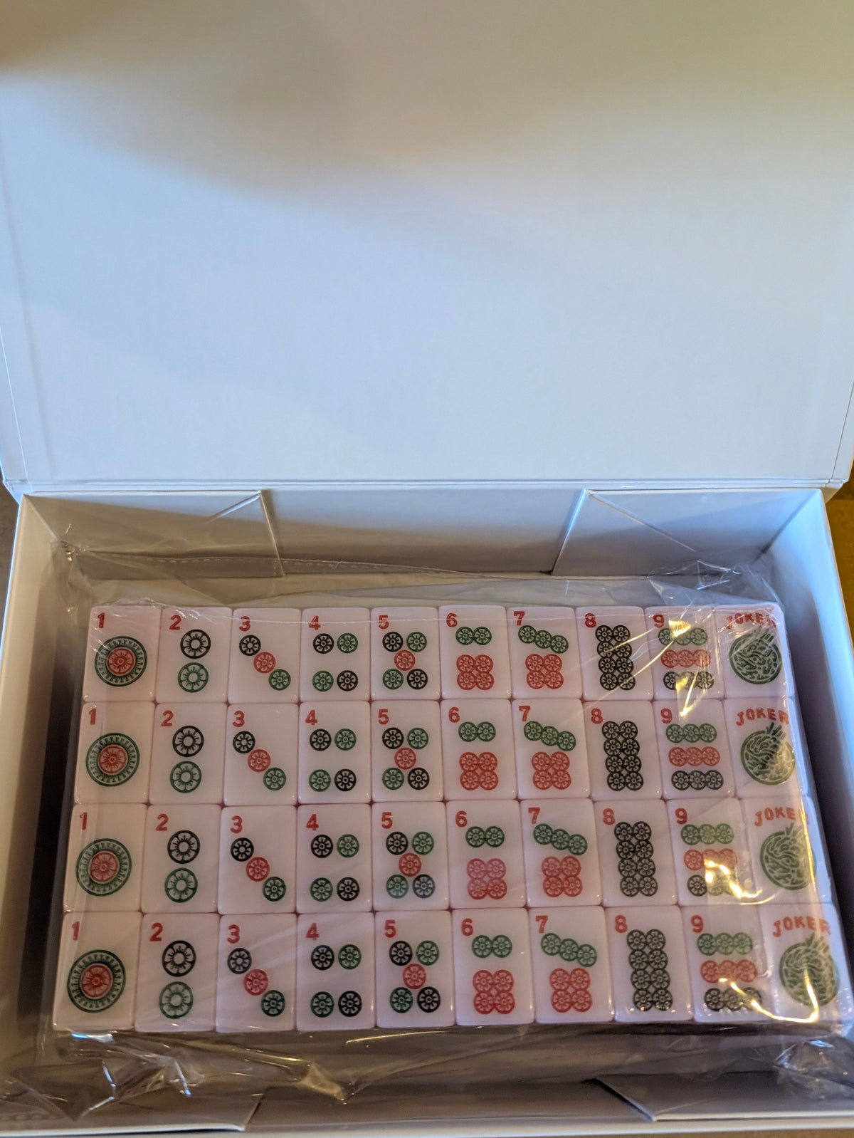 Pink Sparkle Mahjong Set