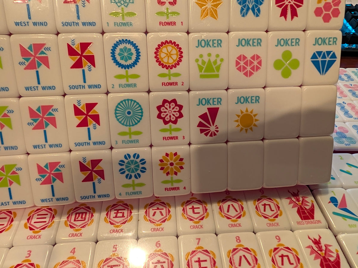 Crystal Prism Pinwheel Tile Set