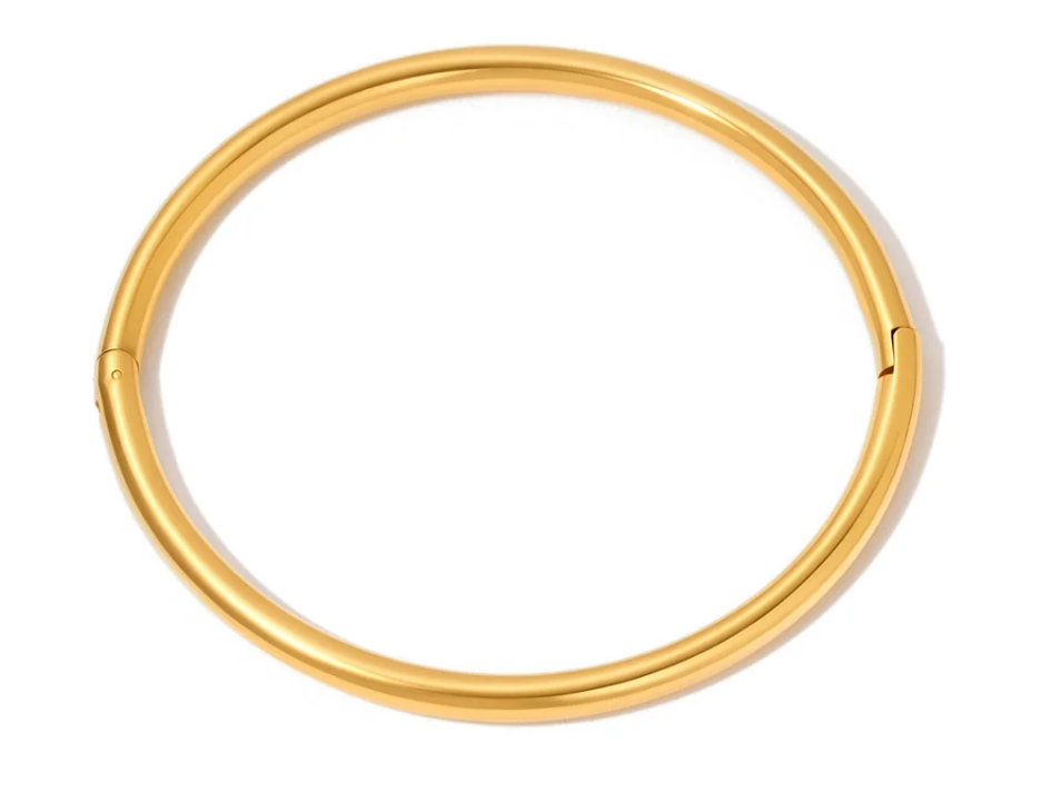 Timeless and Chic Bangle Bracelet - WATERPROOF