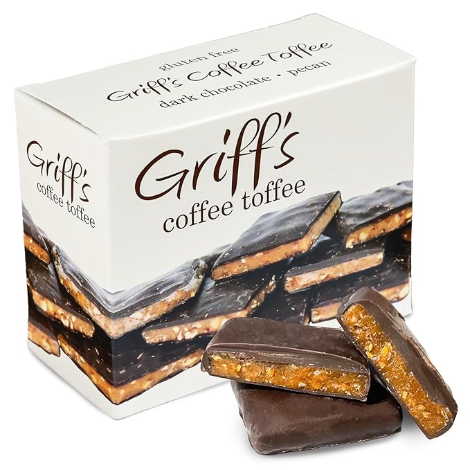 Griff's Coffee Toffee Covered in Dark Chocolate