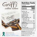 Griff's Coffee Toffee Covered in Dark Chocolate