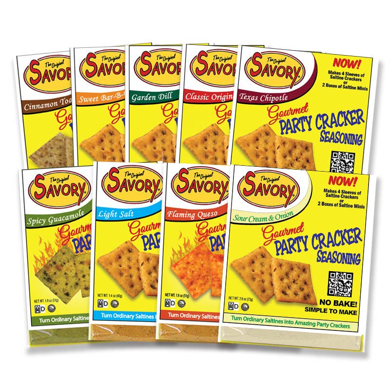 Savory Party Cracker Seasoning - Sour Cream & Onion