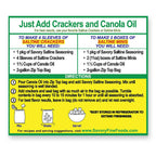 Savory Party Cracker Seasoning - Sour Cream & Onion