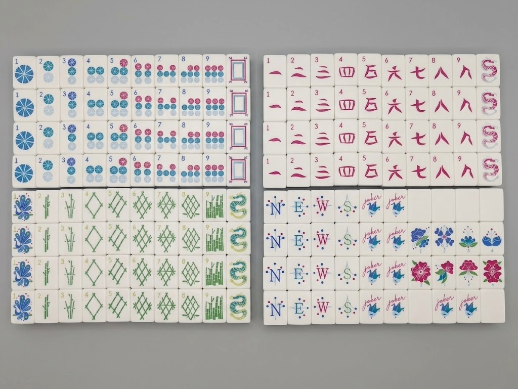 Mahjong Tile Set 006