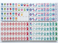 Crystal Prism Pinwheel Tile Set