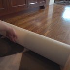Vintage Vinyl Floorcloth Rug (Williamsburg – Compass Diamond