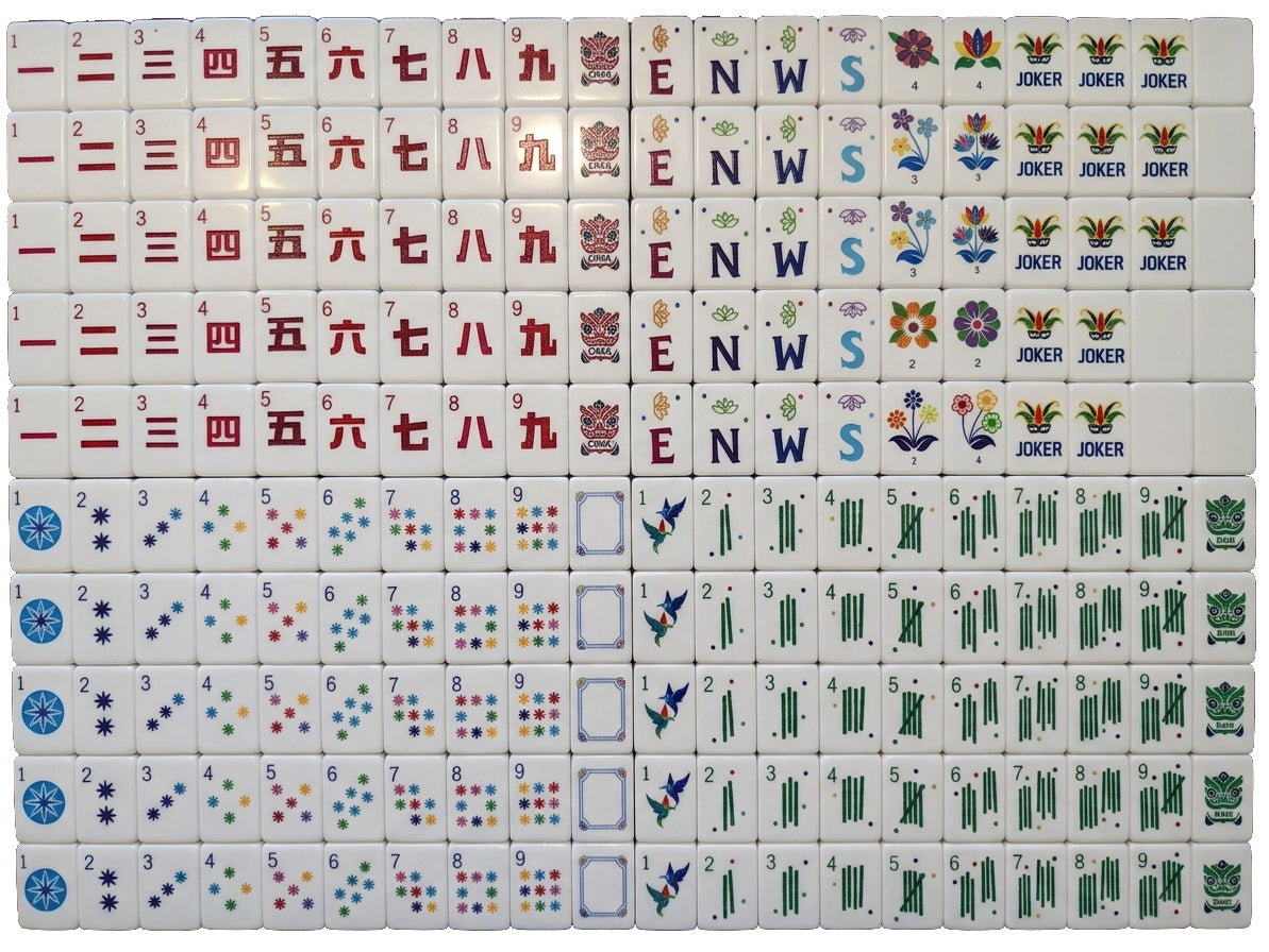Mahjong Tile Set 005