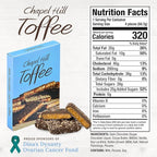 Chapel Hill Pecan and Dark Chocolate Toffee - 2 Ounce
